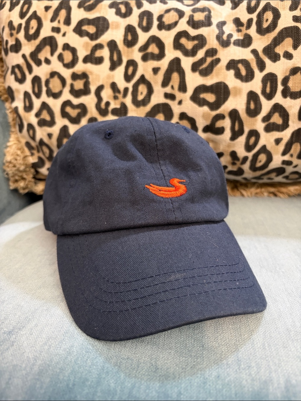 Southern Marsh Navy Women’s Hat with Orange Duck Logo